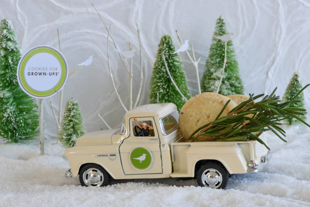 Salted Rosemary Shortbread - 6 oz