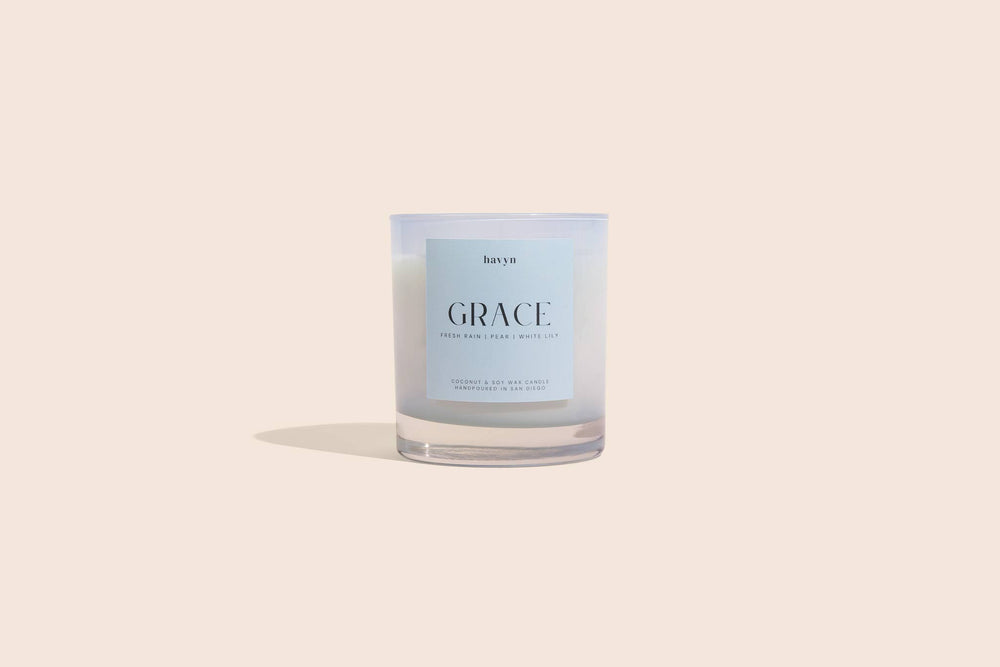 GRACE Signature Candle: 8 oz