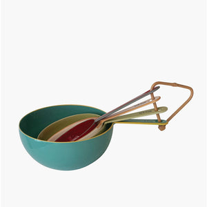 Enameled Stainless Steel Measuring Cups