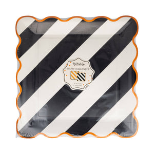HPH1240 - Striped 10" Paper Plate Set