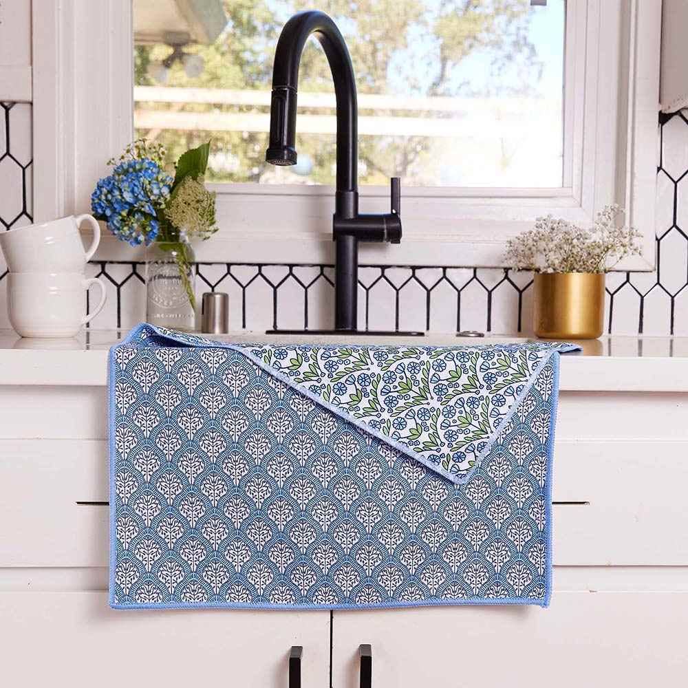 BLAIRE BLUE blu Kitchen Tea Towel