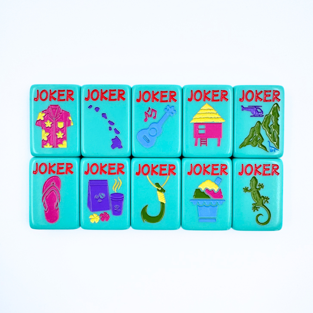 THE HAWAII SERIES | Mahjong Tile Set with Aloha Flair