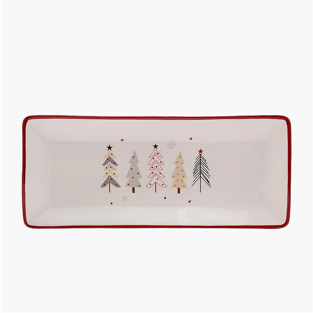 Festive Trees Platter