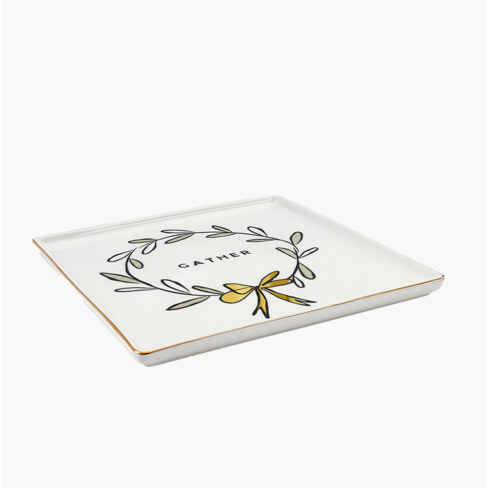 Gather Wreath Platter