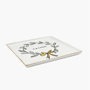 Gather Wreath Platter