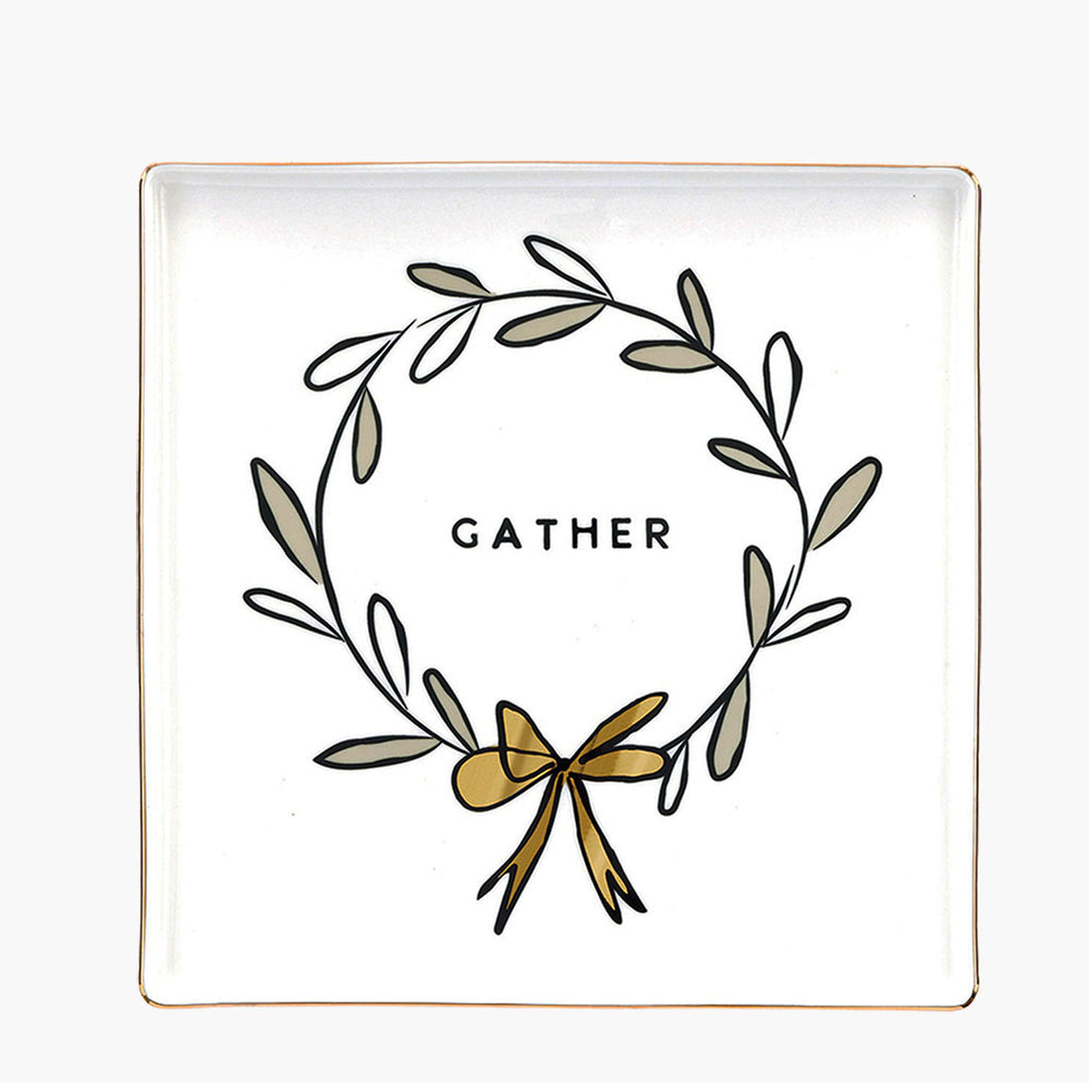 Gather Wreath Platter