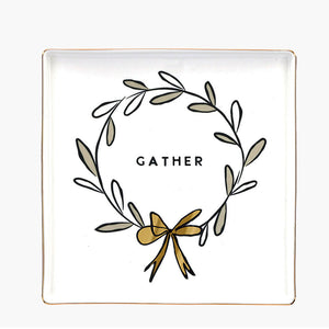 Gather Wreath Platter