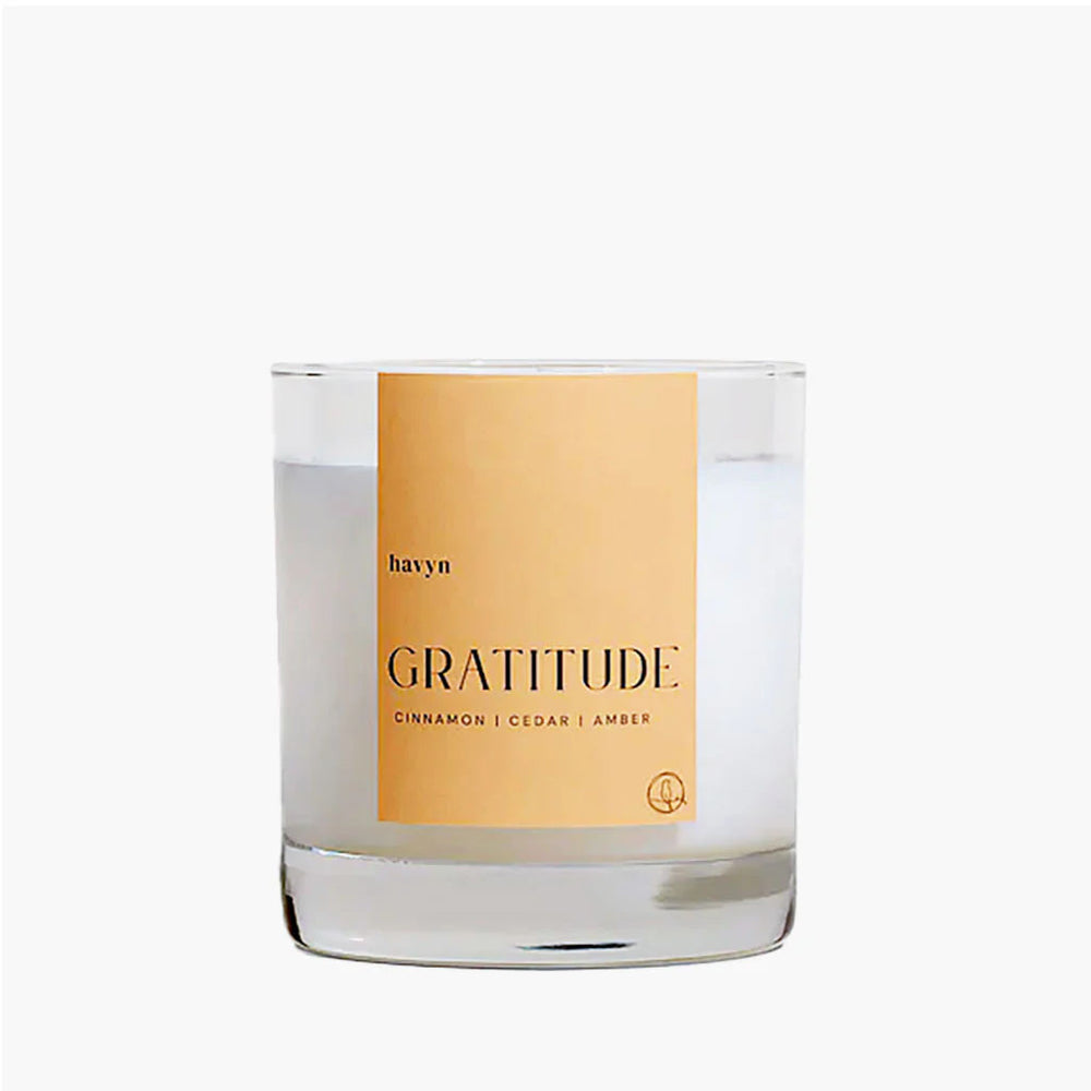 GRATITUDE Signature Candle: 8 oz