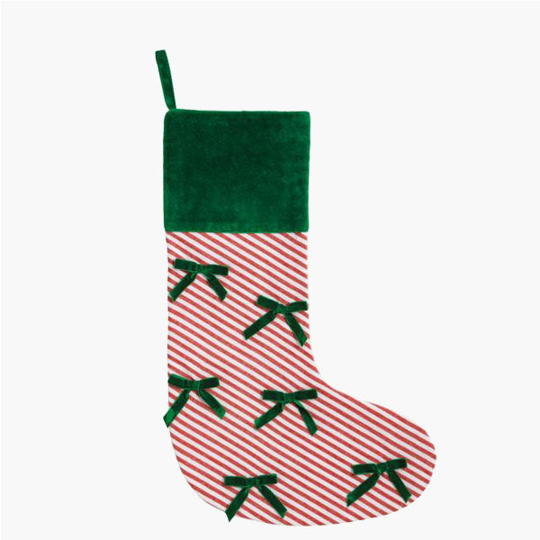 Green Bow Stocking