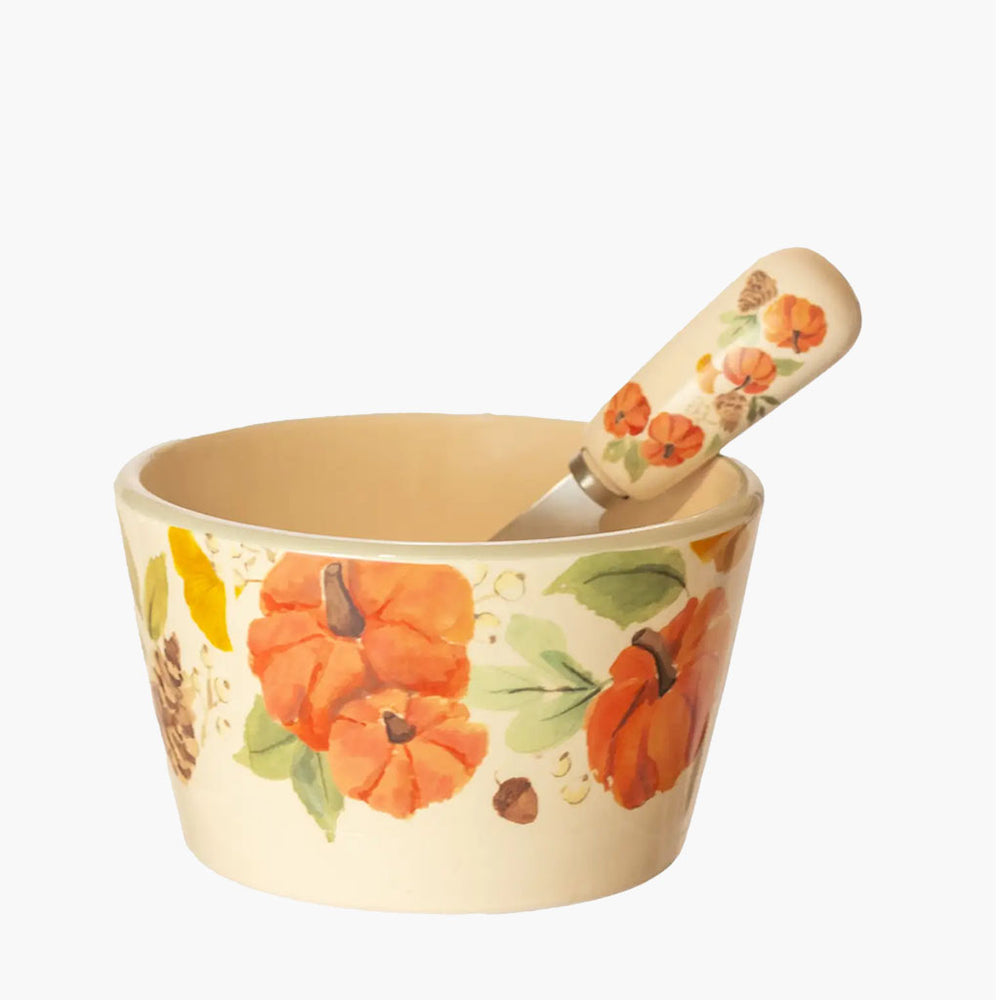 Harvest Dip Bowl & Spreader