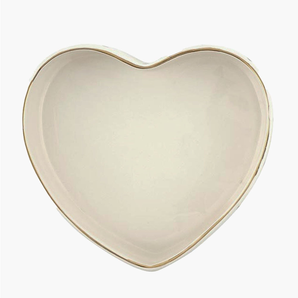 Ceramic Heart Dish - Large