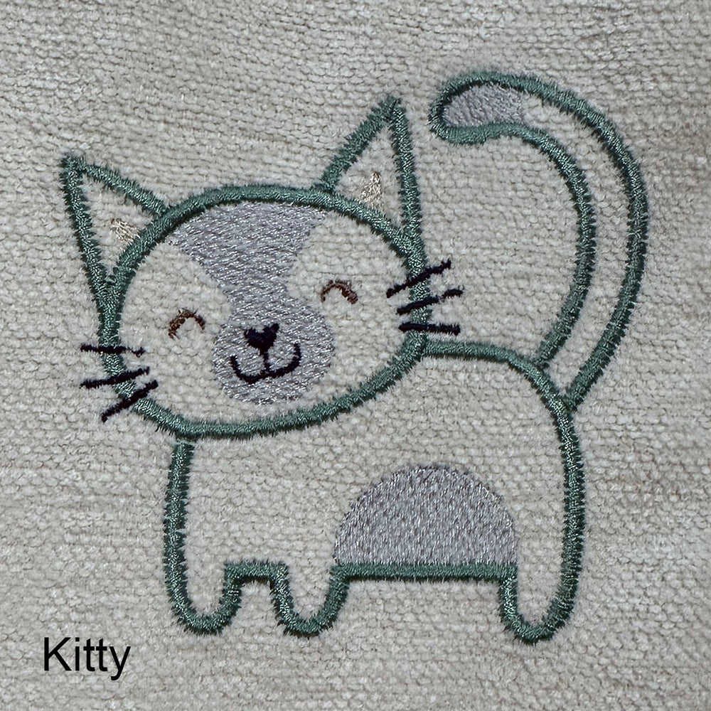 kitty embroidery
