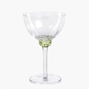 Optic Martini Cocktail Glass - Lime