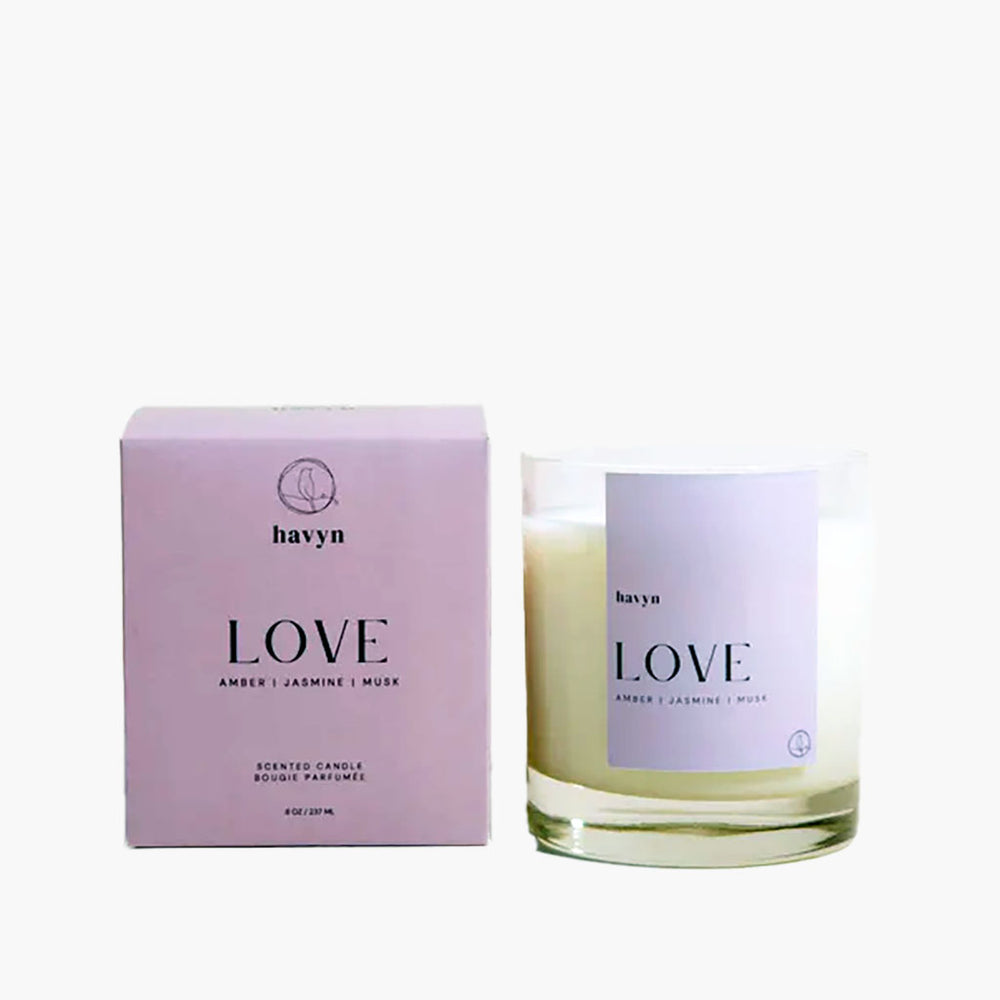 LOVE Signature Candle: 8 oz