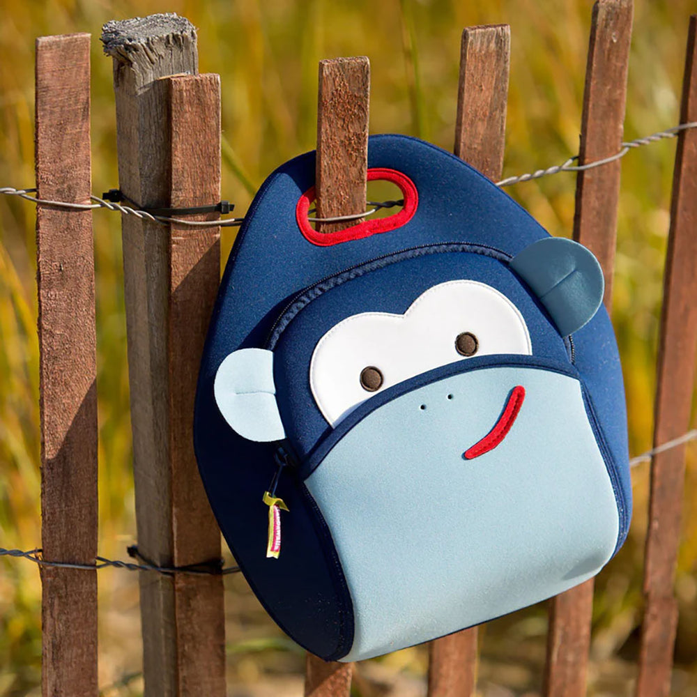 
            
                Load image into Gallery viewer, Blue Monkey Lunch Bag
            
        