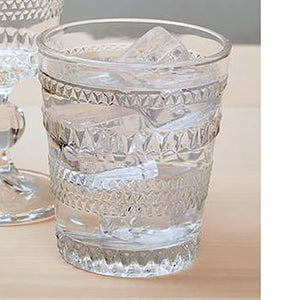 madison clear short beverage glass