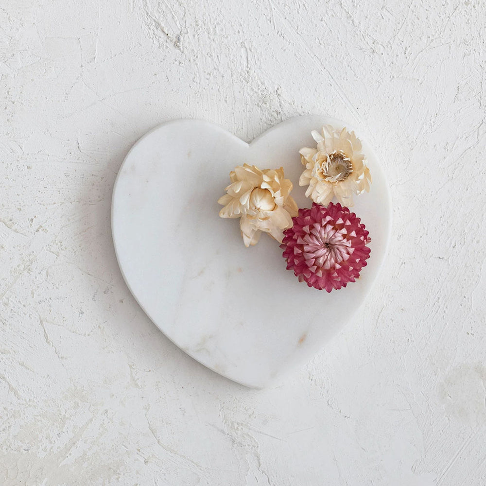 Marble Heart Shaped Dish