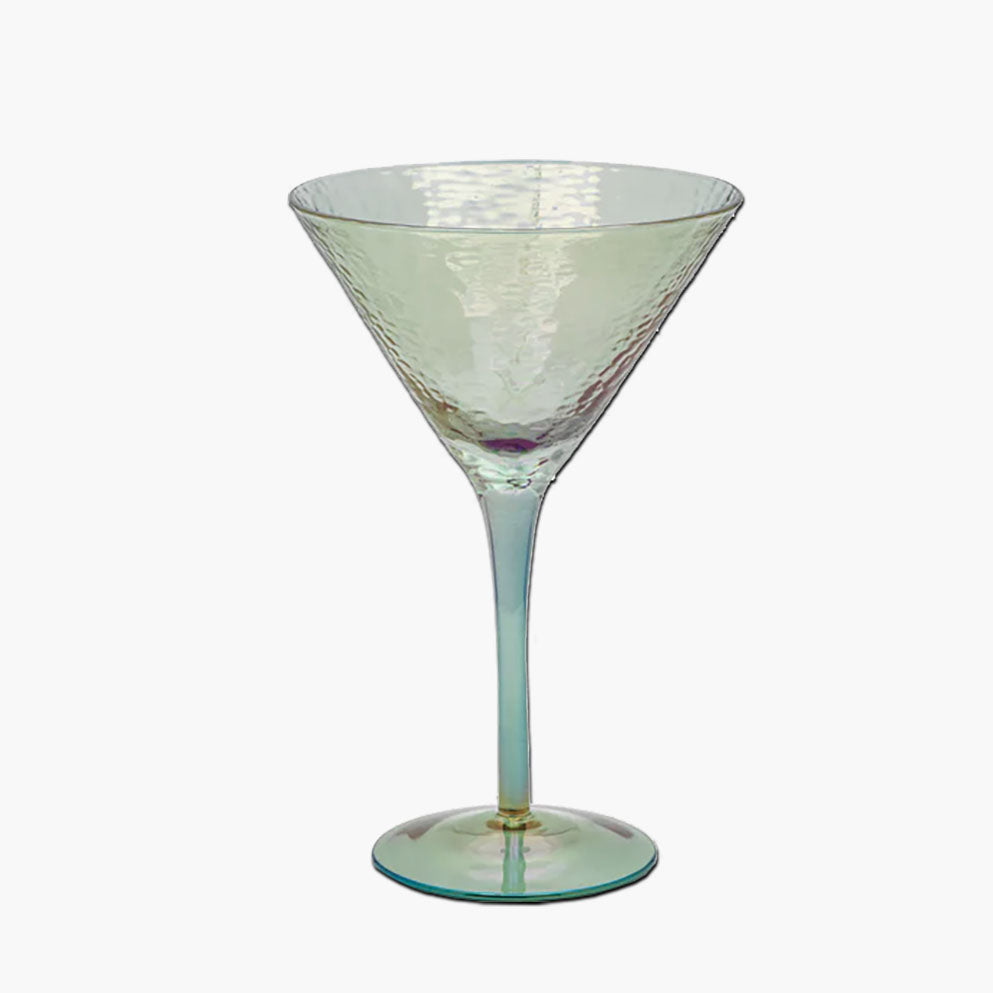 Aperitivo Martini Glass - Luster Blue