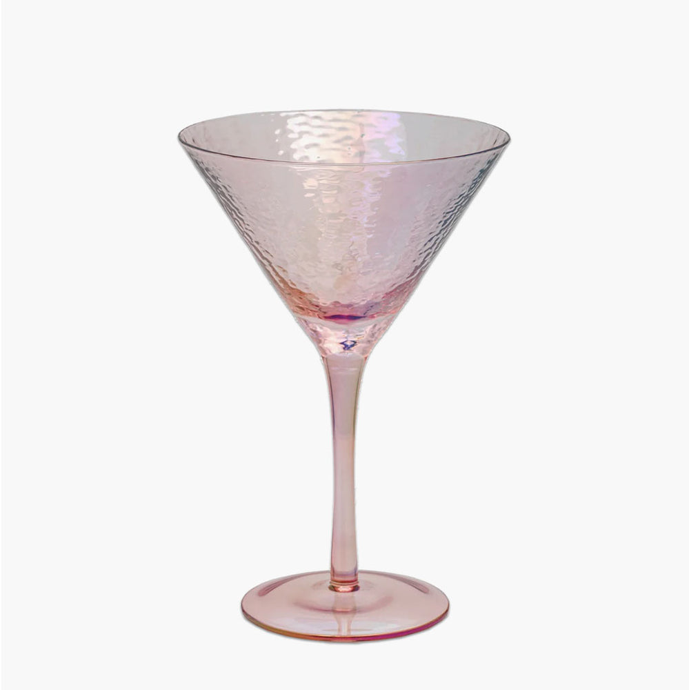 Aperitivo Martini Glass - Luster Pink