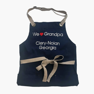 Personalized Heart Apron