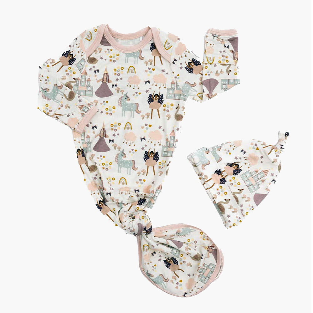 Newborn Gown Set - Once Upon a Time Princess