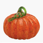 Orange Glass Pumpkin
