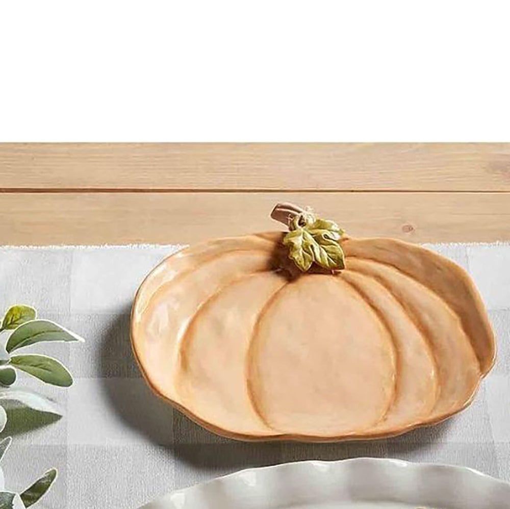 Orange Pumpkin Platter