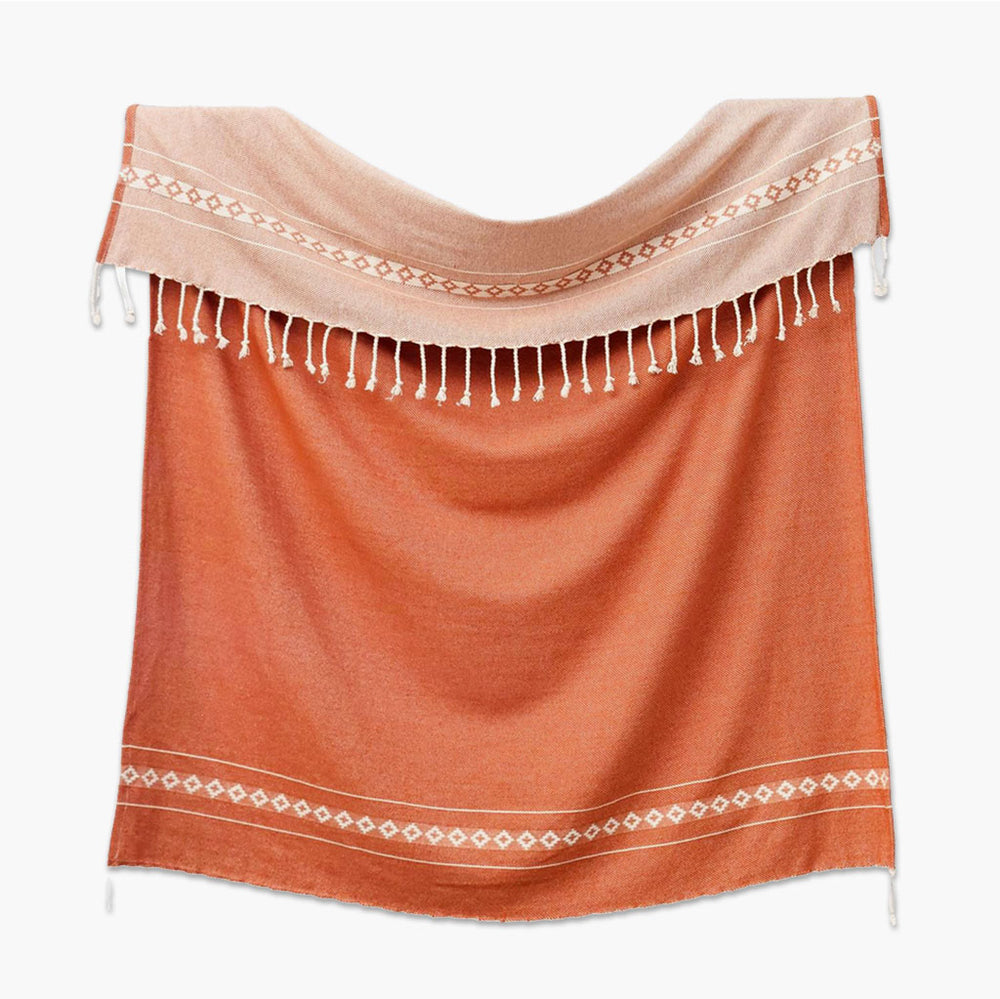 
            
                Load image into Gallery viewer, orange cotton throw
            
        