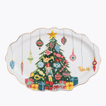 Christmas Tree Ornament Platter