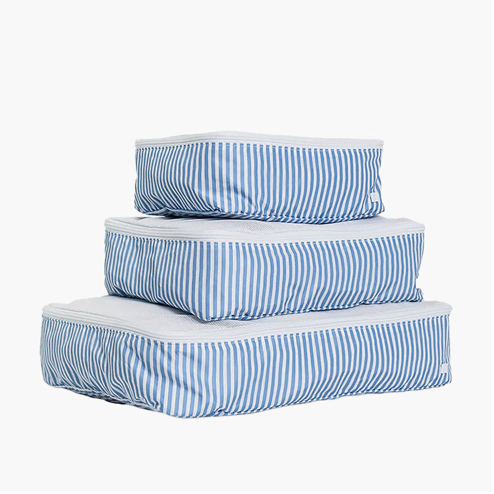 Packing Cubes - Pimlico Stripe- Chambray