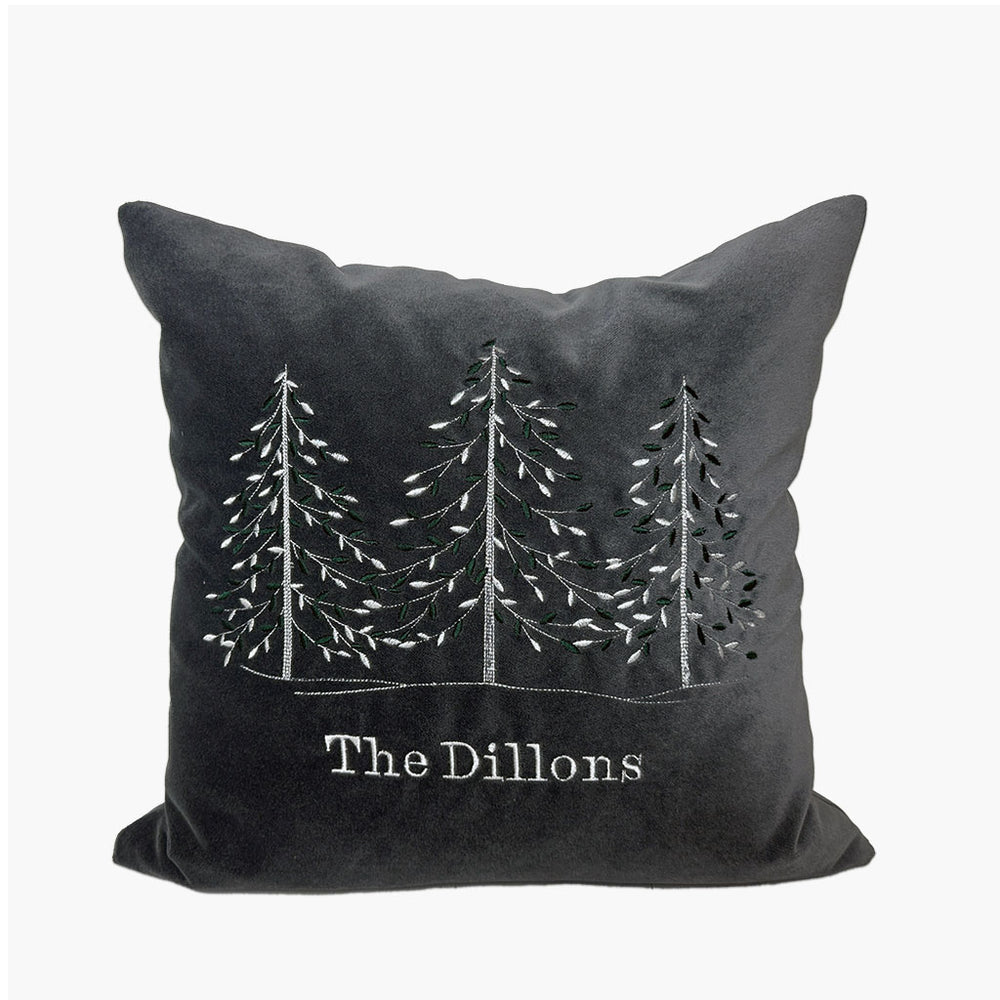 Personalized Velvet Pillow