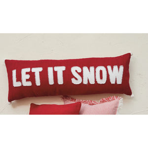 Lumbar Pillow - Let it Snow