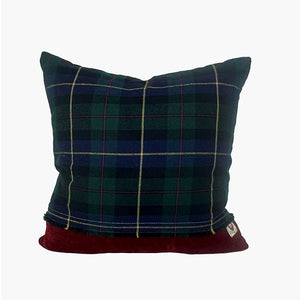 Personalized Velvet Initial Pillow