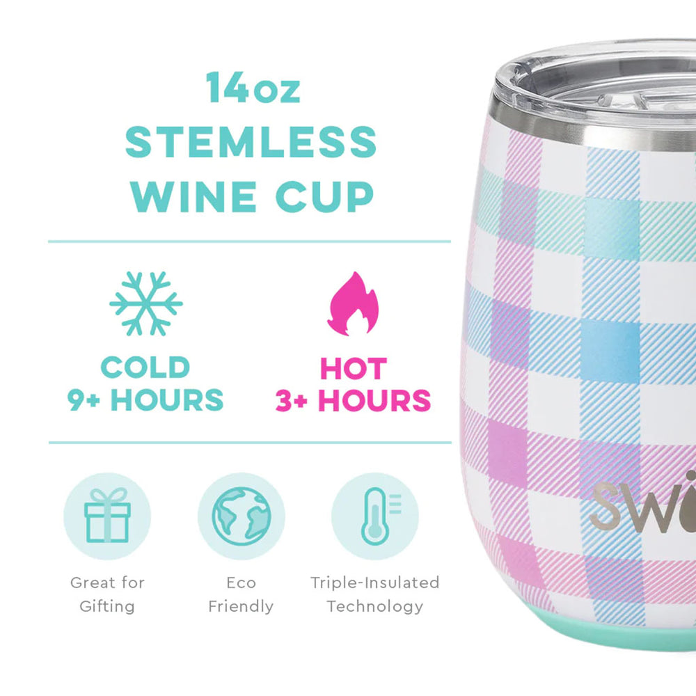 swig stemless wine cup information