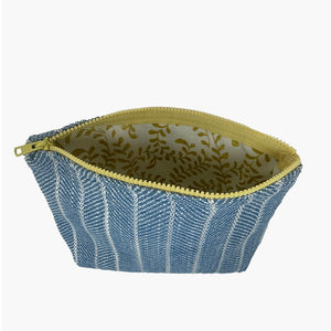 Royal Blue Stripe Personal Pouch