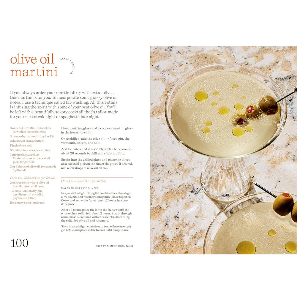 Pretty Simple Cocktails Recipe Book