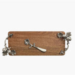Pumpkin Wood Tray Set