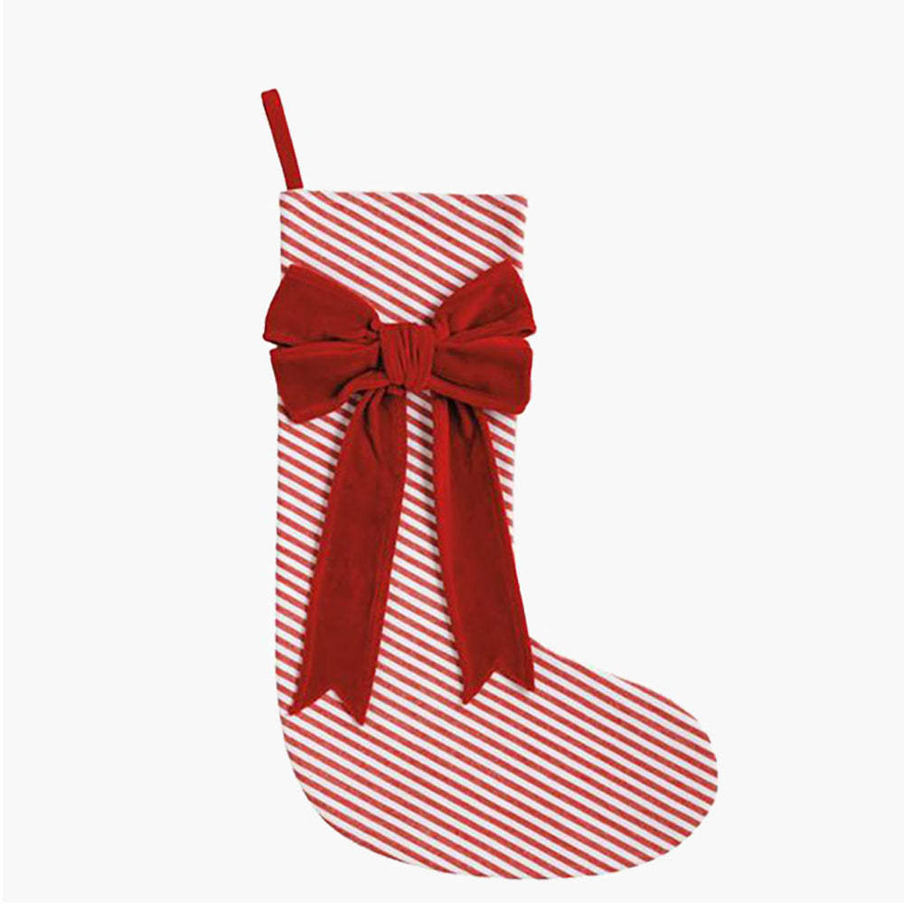 Red Bow Stocking