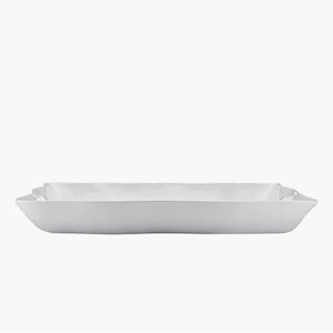 Large Melamine Rectangle Ruffle Tray