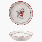 Santa and Reindeer Bowl