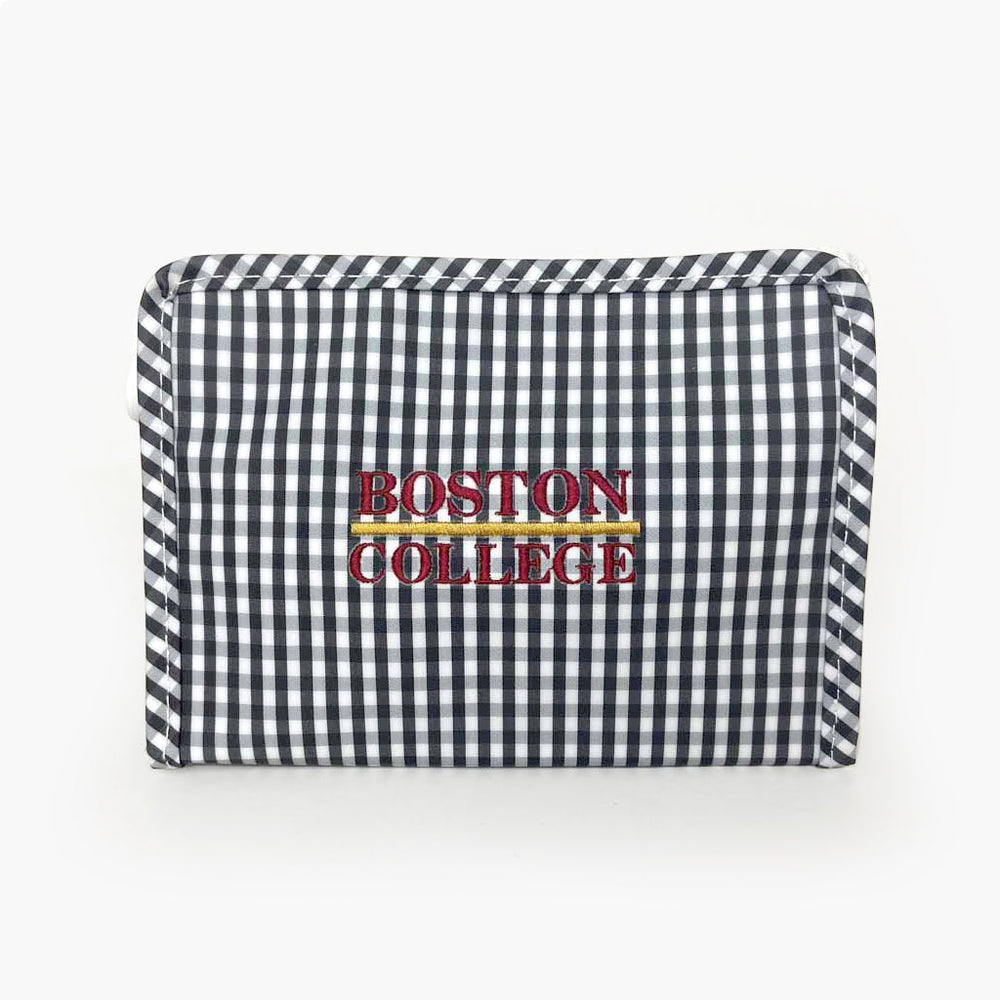 school spirit cosmetic bags Boston College