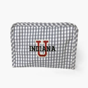 school spirit cosmetic bags Indiana University