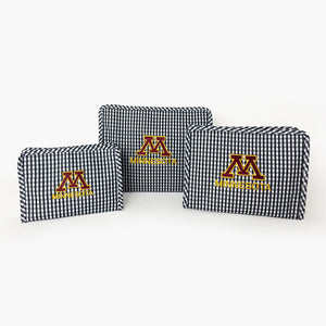 school spirit cosmetic bags University of Minnesota