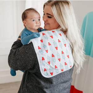 Spangled Burp Cloth Set