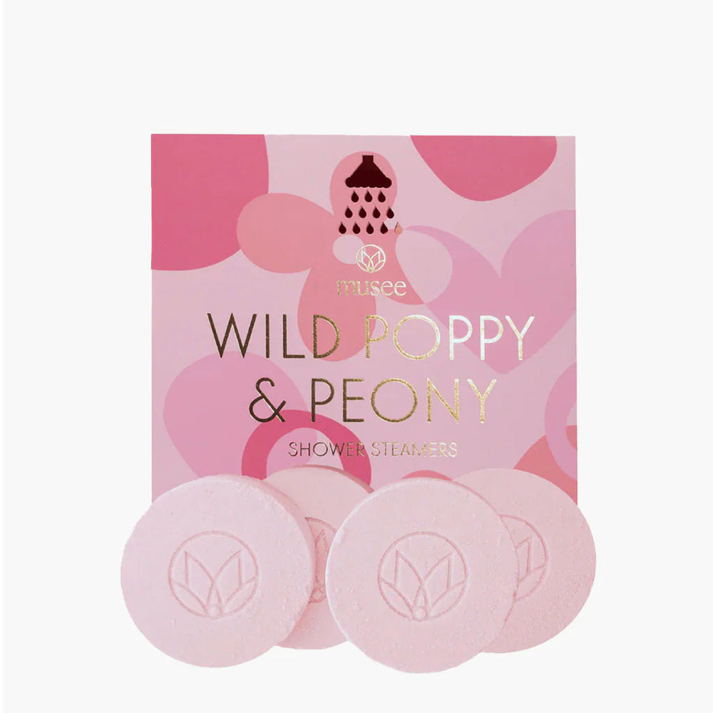 Wild Poppy & Peony Shower Steamers