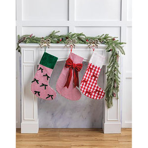 Red Bow Stocking