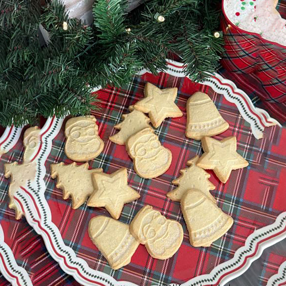 Tartan Holiday Platter