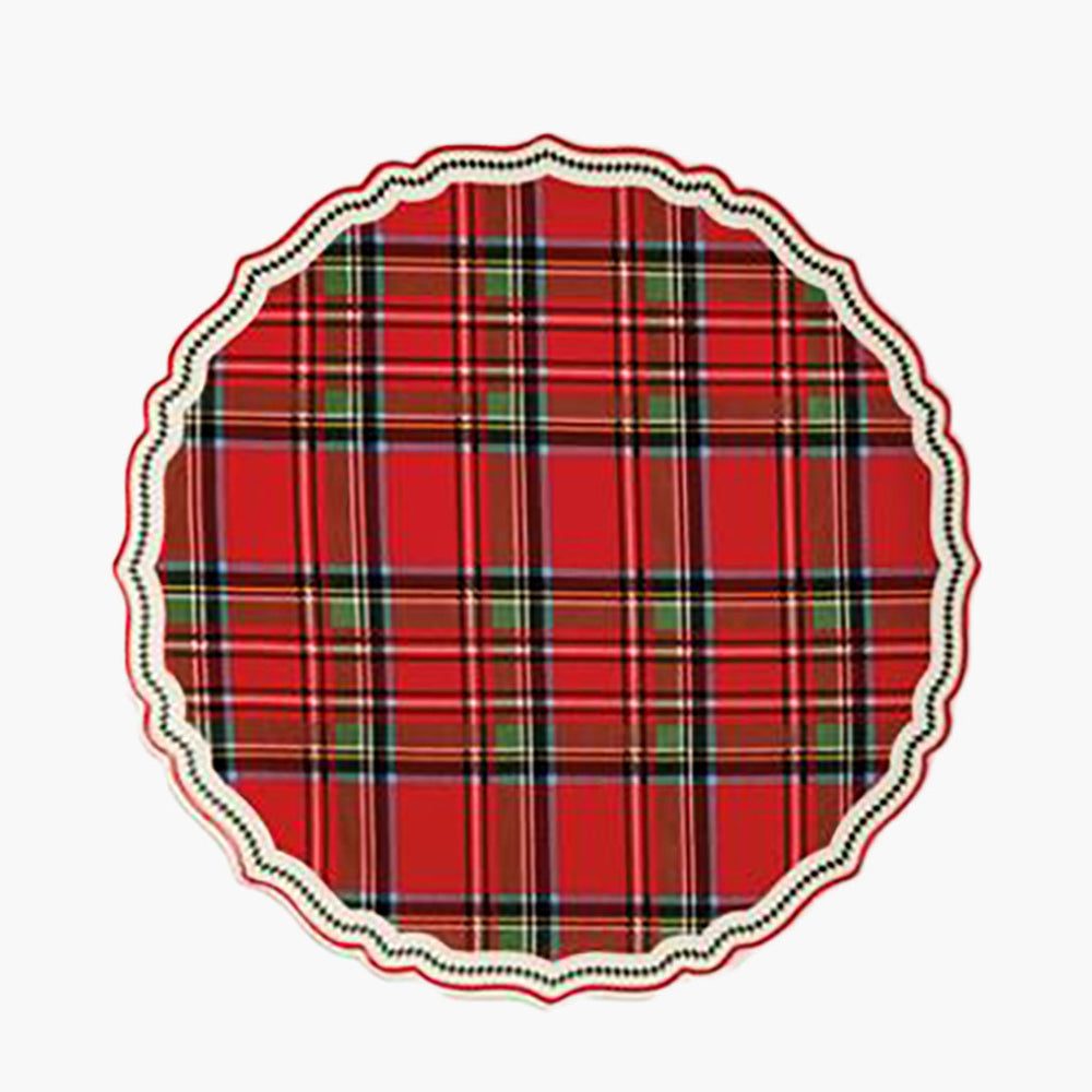 Tartan Holiday Platter