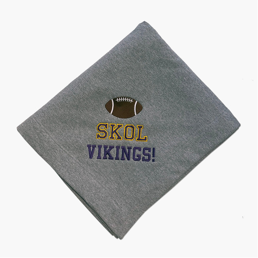 minnesota vikings blanket throw