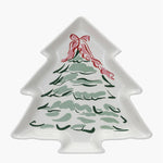 Tree Shaped Christmas Tree Plate